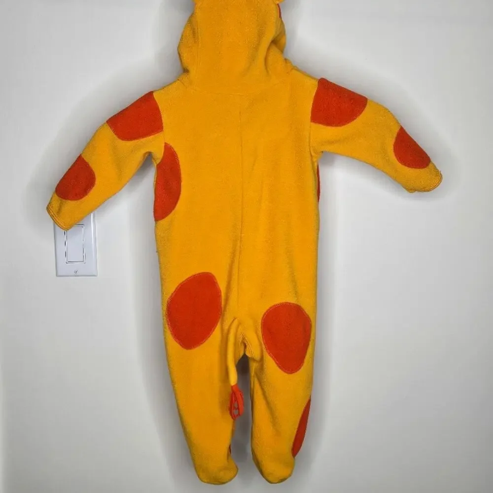 OSHKOSH BABY Yellow and Orange One Piece Giraffe Outfit Size 12mo